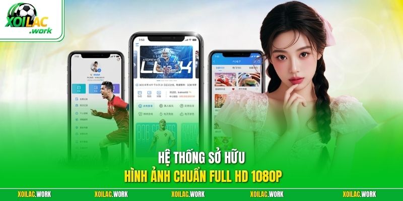 Hệ thống sở hữu hình ảnh chuẩn Full HD 1080p